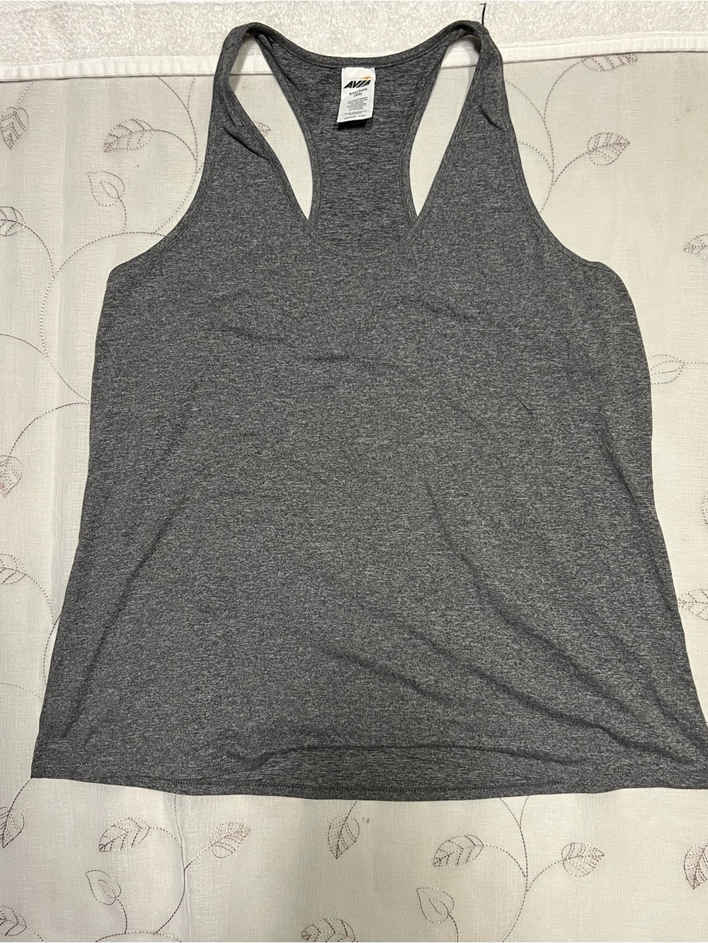 Ava & Viv Gray Racerback Tank Top 64.5 - Picture 1 of 3